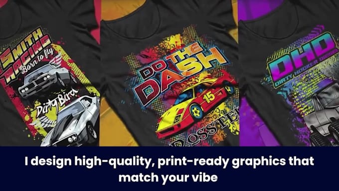 design custom streetwear graphic t shirt