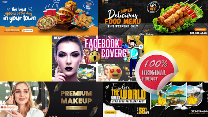 design high professional facebook covers within 3 hours
