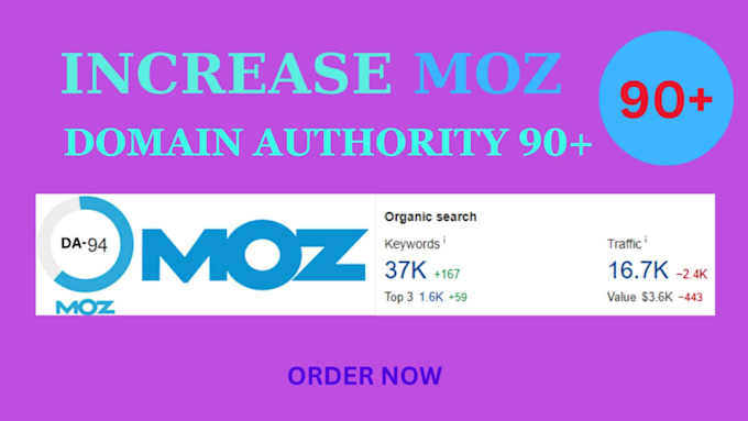 increase your website domain authority da 90 plus