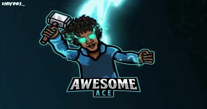 do mascot, gaming, avatar and twitch logo with animation