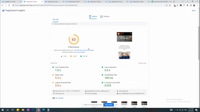 fix core web vitals issues cls, lcp, fcp tbt for website speed and optimization