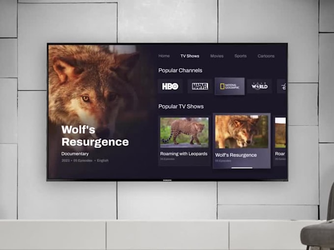 Smart tv app, live streaming app, lg tv app, webos, roku tv, streaming