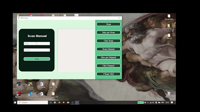 Create a graphical user interface in python custom tkinter by ...