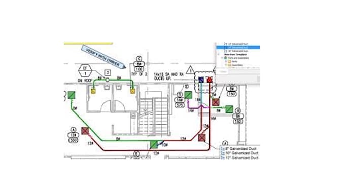 do details mechanical takeoff and estimate