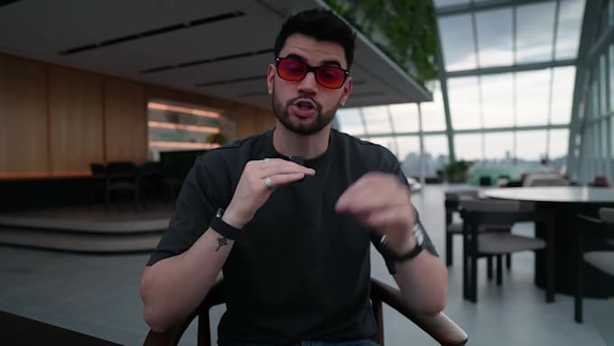 edit your talking head video with iman gadzhi style