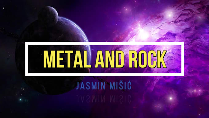 compose metal rock track for you