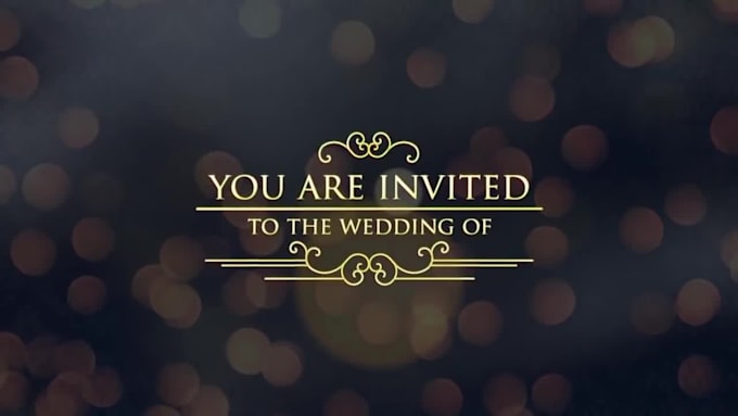 make lovely wedding invitation graphics