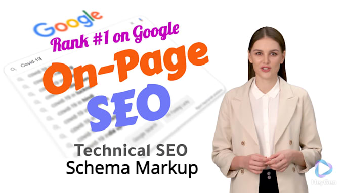 do onpage optimization, technical SEO, and schema markup