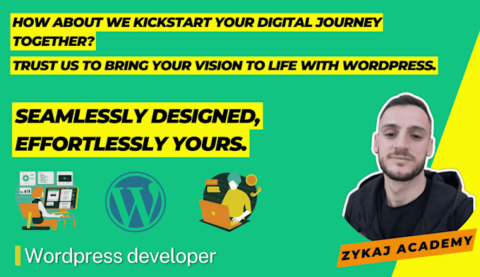 create wordpress website for your business