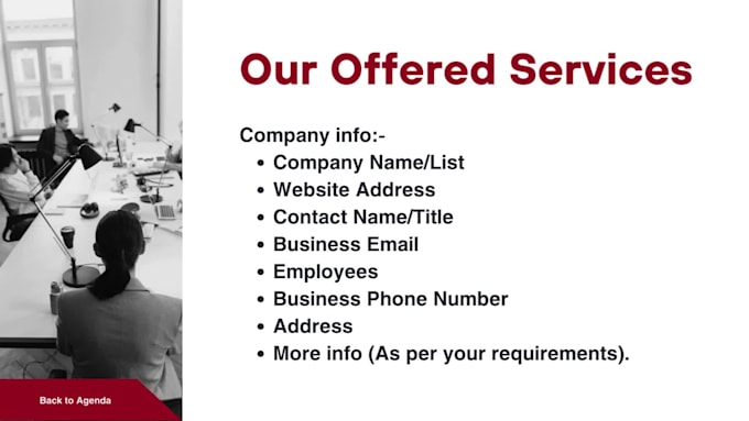 do b2b lead generation, email list building