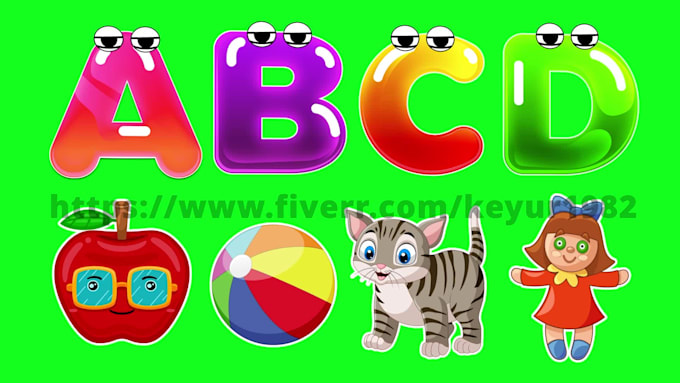 create awesome 2d kids education video