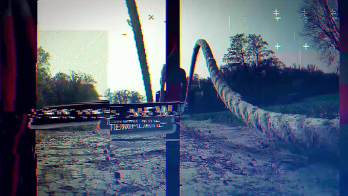 create a cinematic intro, trailer dynamic glitch promo
