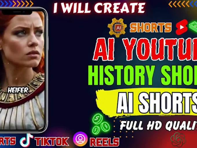 Create ai youtube history shorts ai history utube shorts ai viral ...