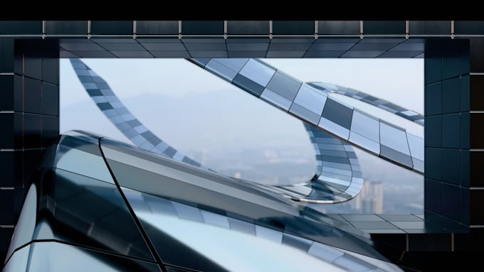 make anamorphic 3d content for billboards and events