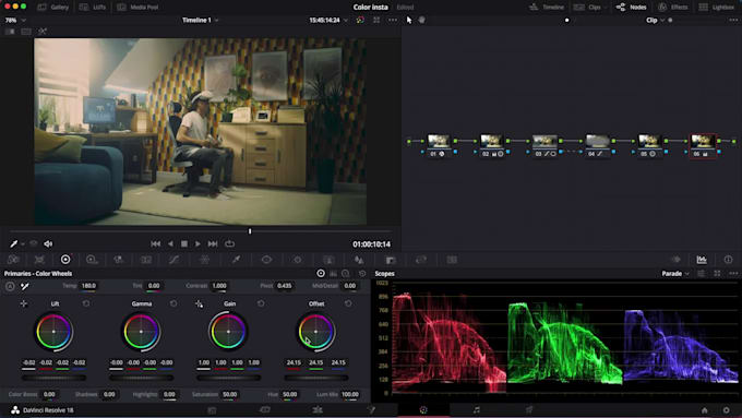 Color grading video animation visual effects by Bunyodjanonov | Fiverr