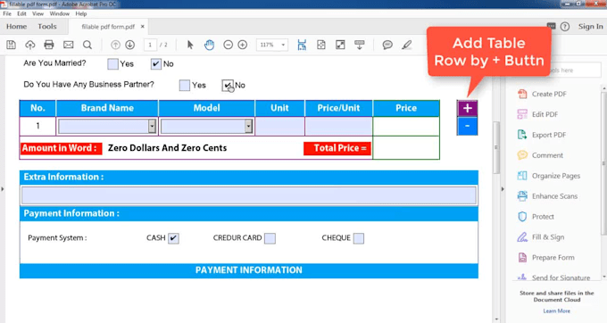 create fillable pdf form in 24 hours