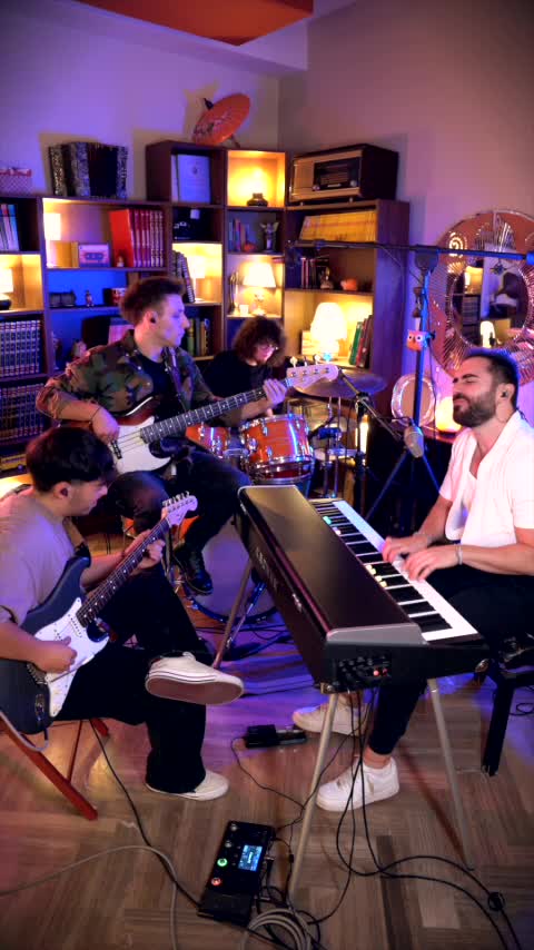 record the acoustic drum track for your music