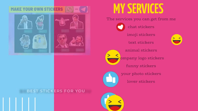 create stickers for whatsapp and telegram