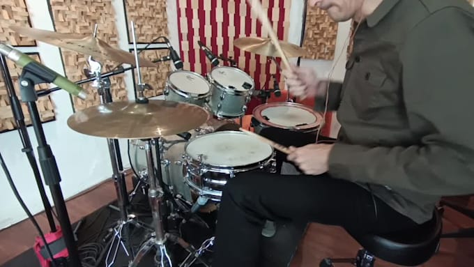 record professional session drums for your reggae song