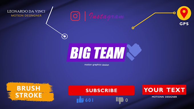 create professional and eye catching titles for your videos