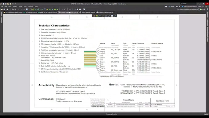 design a professional pcb and schematic