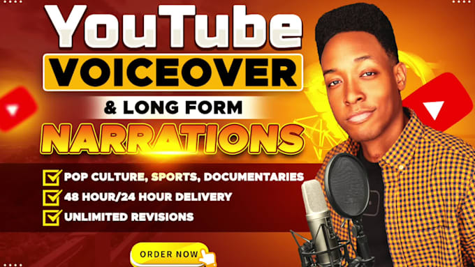 voice a black male teen voiceover for youtube and narrations