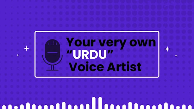 record professional urdu voice over