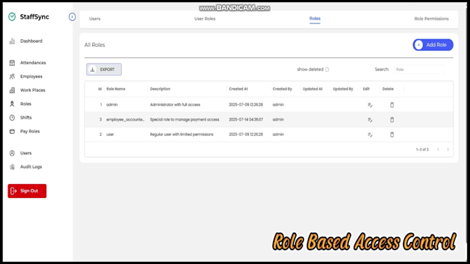 create a web based database management system for your business