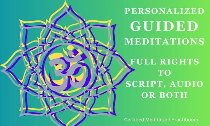 create and record personalized meditations or affirmations