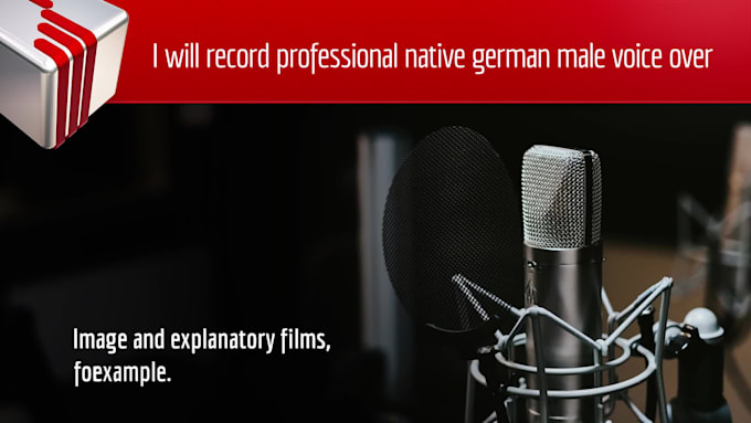 record professional native german male voice over