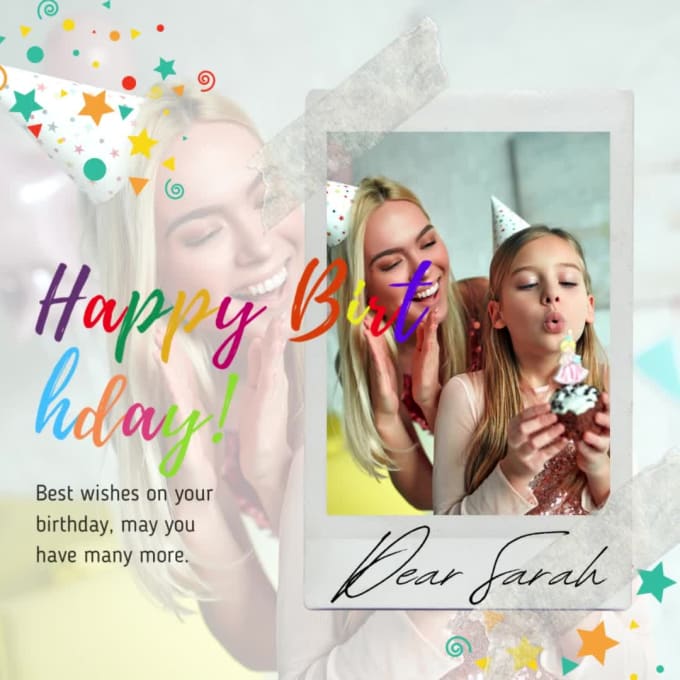 Create An Unforgettable Happy Birthday Wishes Video Status By 