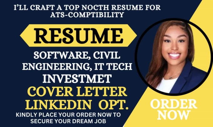 Write engineering resume software engineer technical it and civil ...