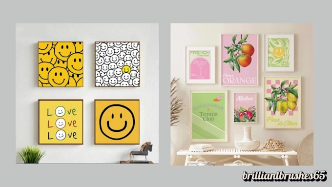 create minimalist typography posters, wall art designs, and word clouds