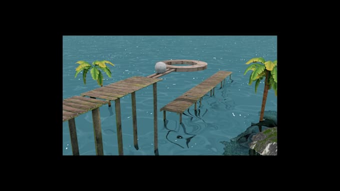 do 3d realistic environment for games