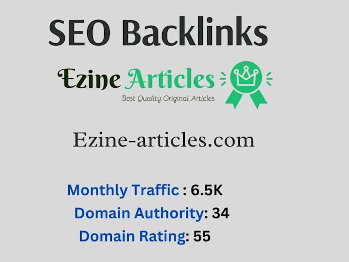 write and publish your guest post on ezinearticles,com