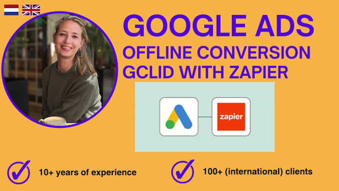 set up offline conversions with gclid in google ads using zapier