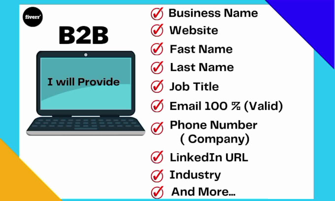 provide b2b lead generation for any industry
