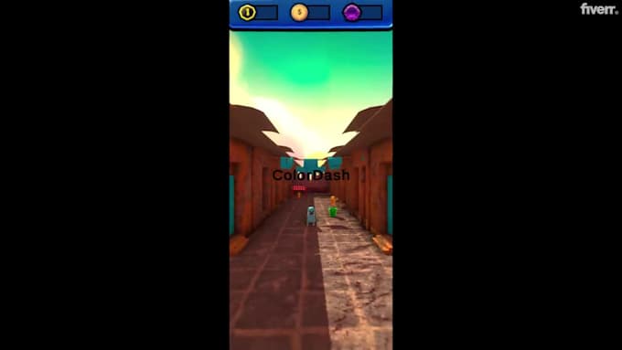 develop a custom infinite runner game for mobile full game development