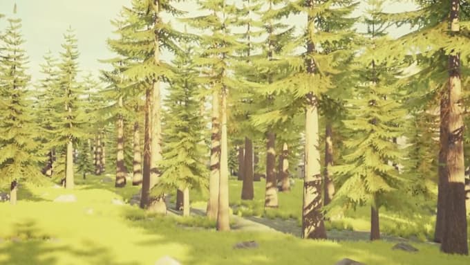 do transformative stylized unreal engine environment and level design