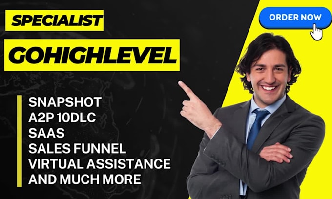 be your gohighlevel expert for go high level website sales funnel online course