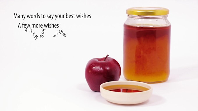customize this rosh hashana holiday greeting video for you