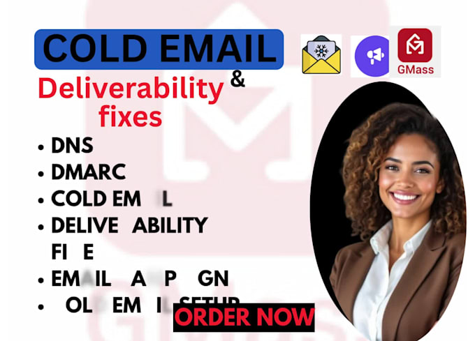 fix cold email setup email deliverability dns dmarc spf email campaign fix email