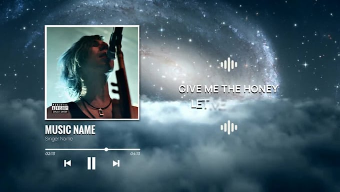 create a professional looking lyric video for your song