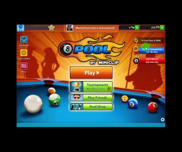Give 8 Ball Pool Invisible Name Account By Poolcoins