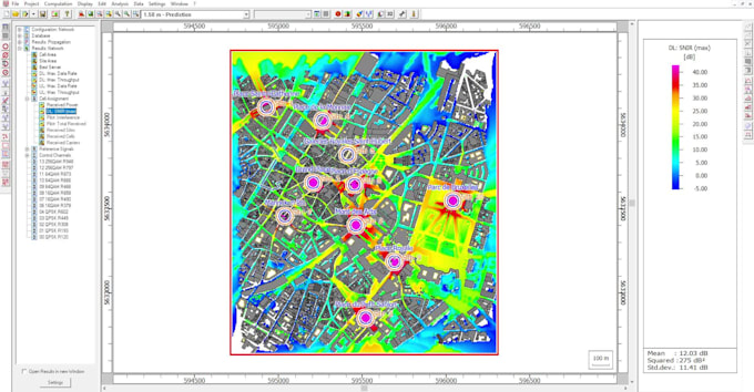 plan wifi, 2g, 3g, 4g, 5g coverage heatmaps for wireless site prediction surveys