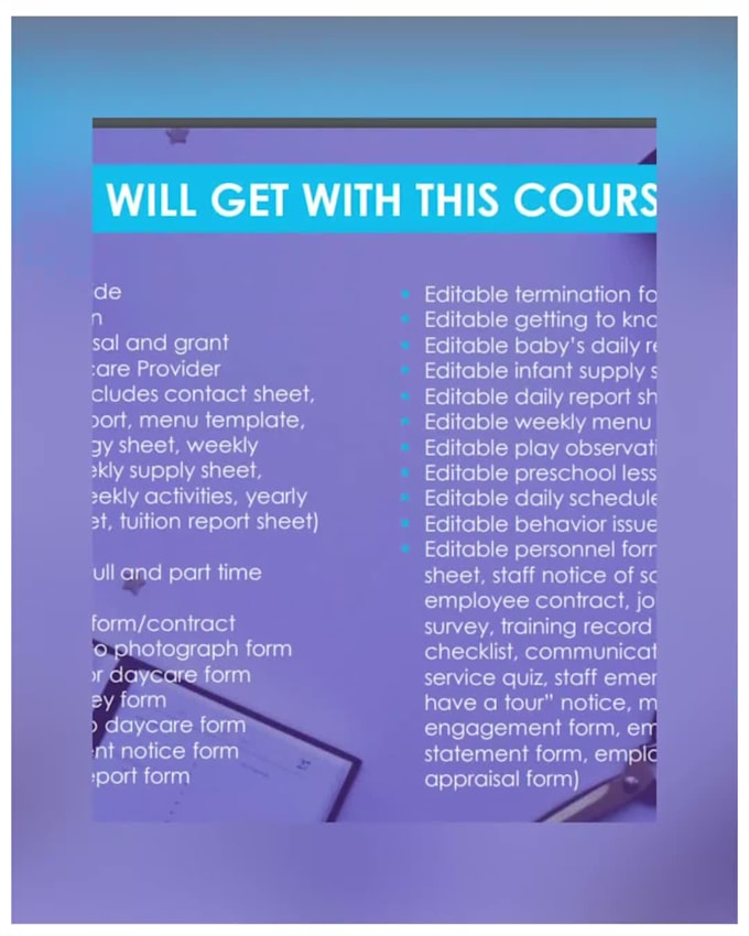 be your daycare consultant