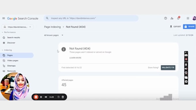 fix page indexing issues, google search console, and technical SEO errors