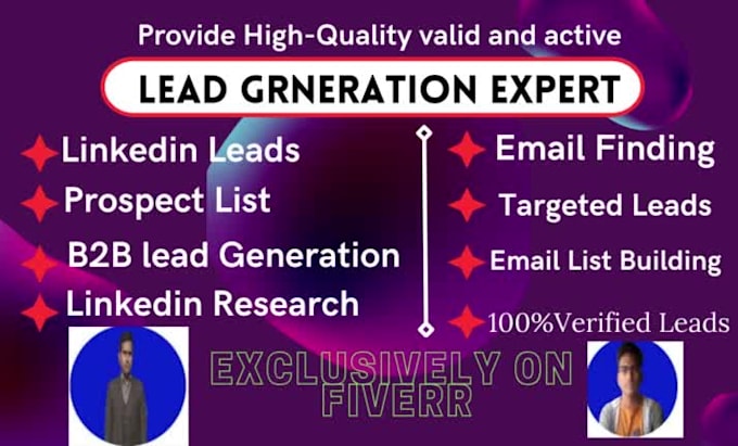 provide b2b lead generation for any company