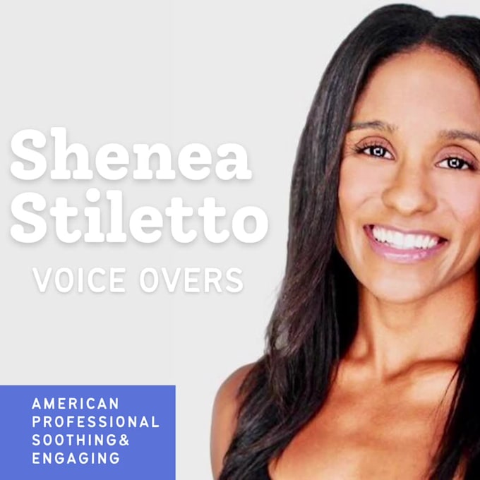 record a professional american female voice over