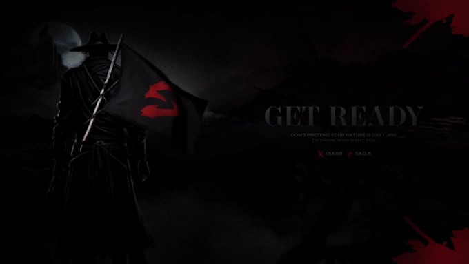 do full stream overlay, starting screens, panels, logo, banner